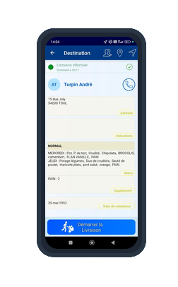 Adonis Livreur — application mobile de livraison